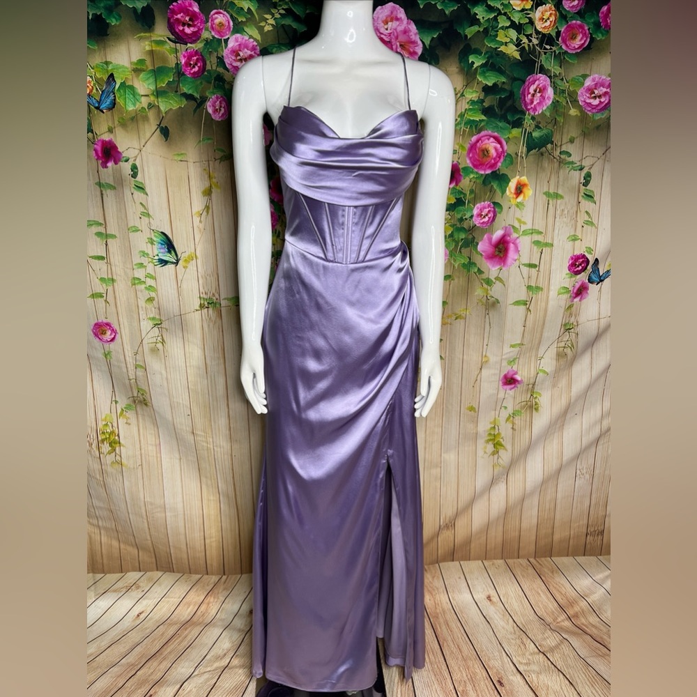 Cindy Collection Long Gown Dress.